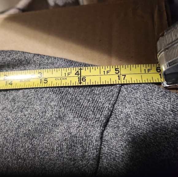 💎Banana Republic Luxury Blend Full Zip Silk Cotton Cashmere Size S Grey - Picture 9 of 10